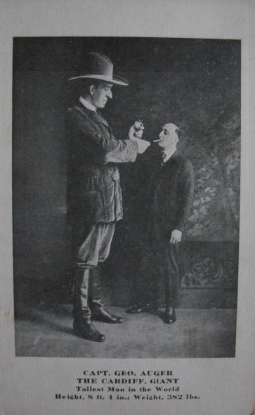 George Auger - The Cardiff Giant The tallest man Wales