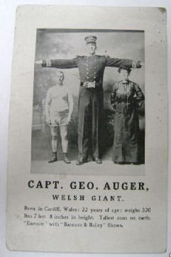 George Auger - The Cardiff Giant The tallest man Wales