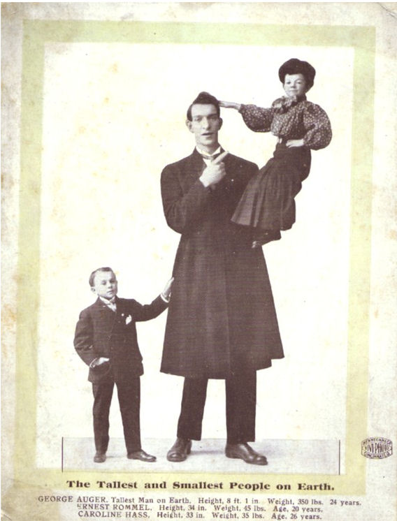 George Auger - The Cardiff Giant The tallest man Wales