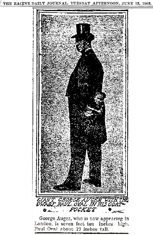 George Auger - The Cardiff Giant The tallest man Wales