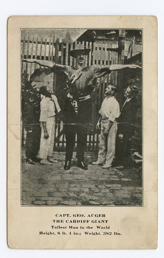 George Auger - The Cardiff Giant The tallest man Wales