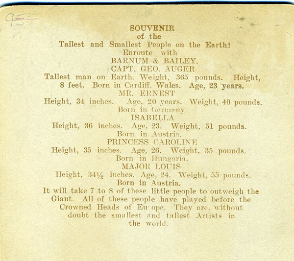 George Auger - The Cardiff Giant The tallest man Wales