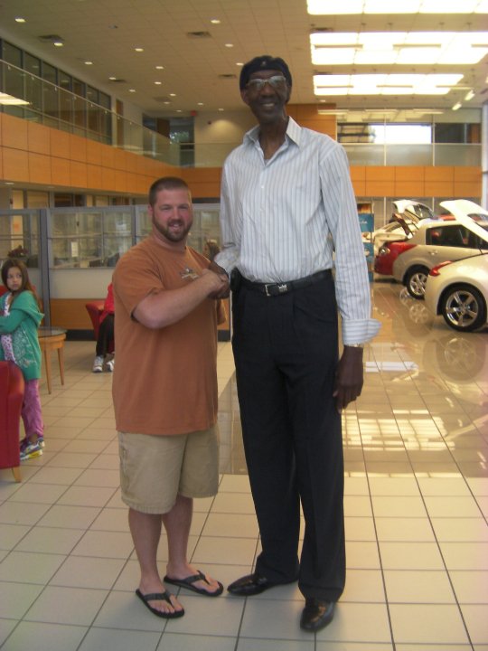 George Bell - The tallest man U.S.A.