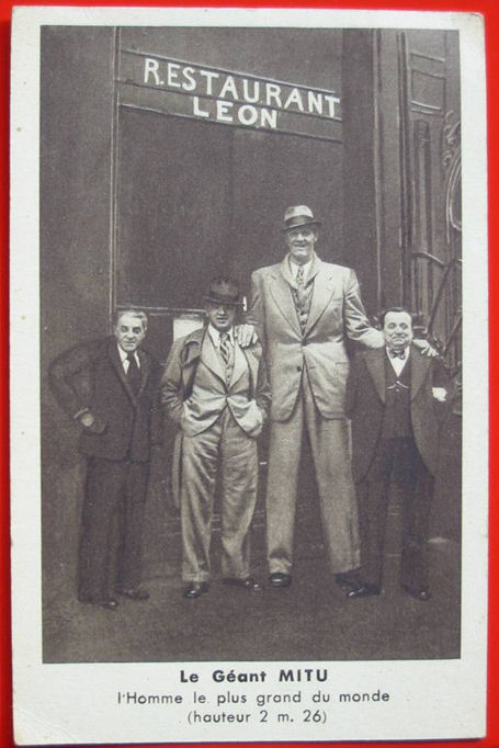 George Gogea Mitu The tallest man Rumania