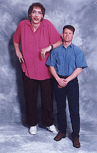 Sandy Allen - The tallest woman