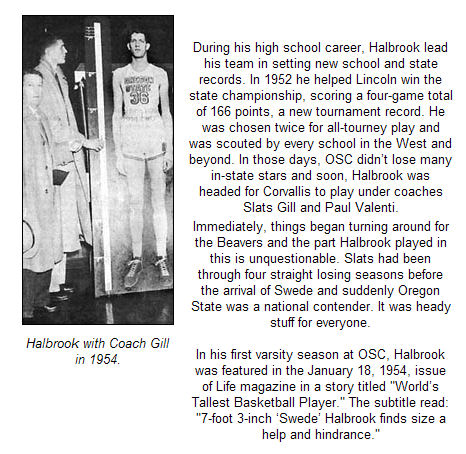 Wade Halbrook The tallest man Swede Halbrook